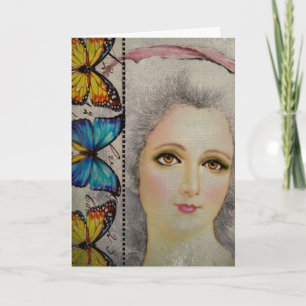 Carte La beauté et les papillons