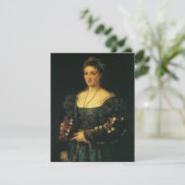 Carte La Bella, Duchesse d'Urbino par Titien (Debout devant)