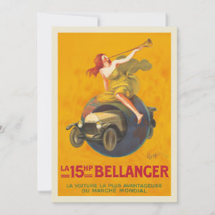 Carte La Bellanger 15ch   Leonetto Cappiello