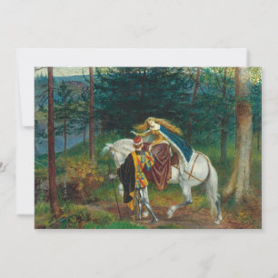 Carte La Belle Dame Sans Merci Walter Crane
