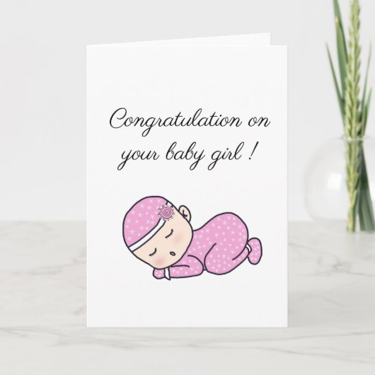 Carte La Belle Nouvelle Naissance (Devant)