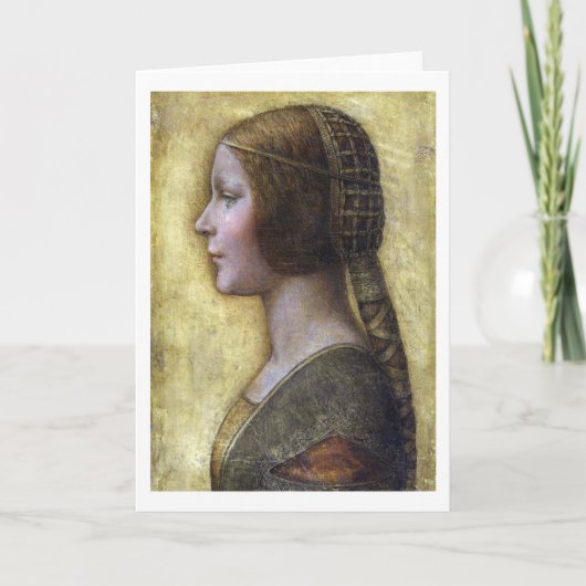 Carte La Belle Princesse, Léonard de Vinci (Devant)