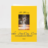 Carte 'La Bénédiction' (Dos)