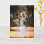 Carte 'La Bénédiction' (Fleur jaune)