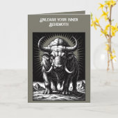 Carte La Bête Primordiale Behemoth (Fleur jaune)