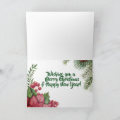 Carte La Bible du KJV Verset Noël (Intérieur)