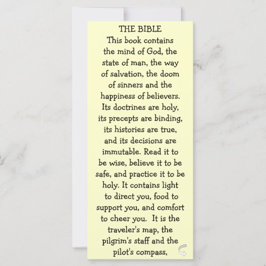 Carte La Bible Le Livre (Devant)