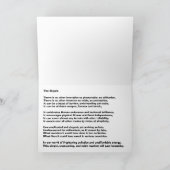 Carte La bicyclette (Intérieur)