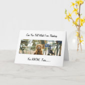 CARTE LA BLAGUE DE LA RIVALIE DE TWIN ET SIBLING POUR L' (Fleur jaune)