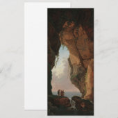 Carte La bouche d'une grotte (1784) Hubert Robert (Devant / Derrière)