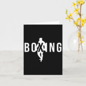 Carte La Boxe Est Ma Thérapie Un Mème De Boxe Le Plus Co (Fleur jaune)