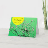 Carte Lá Breithe sona duit Irish Birthday with Robin (Devant)