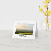 Carte La campagne cornique (Fleur jaune)