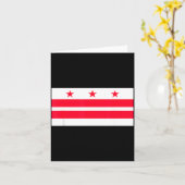 Carte La capitale de la nation, le district, Washington, (Fleur jaune)
