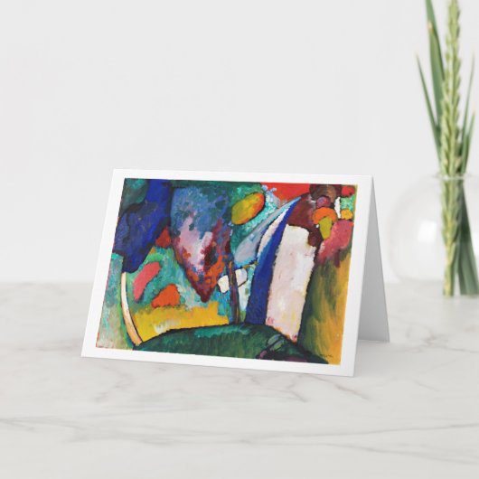 Carte La Cascade, Wassily Kandinsky (Devant)