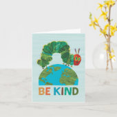 Carte La Caterpillar Très Affamée (Fleur jaune)