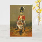 Carte La cavalerie Du Lièvre Et Du Renard (Fleur jaune)