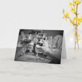 Carte La célébration de vous cardent (Fleur jaune)