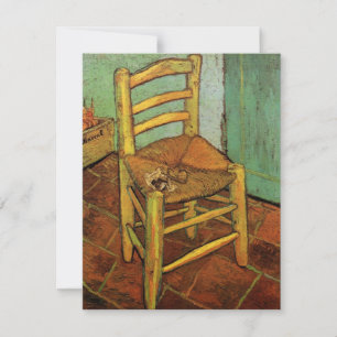 Carte La chaise de Vincent avec son tuyau par Vincent va