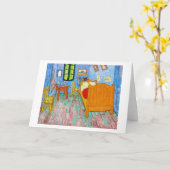 Carte La Chambre, Van Gogh (Fleur jaune)