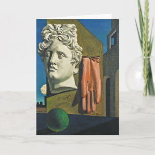 Carte La Chanson d'Amour   Giorgio de Chirico  