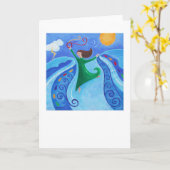 Carte La chanson de Miriam (Fleur jaune)