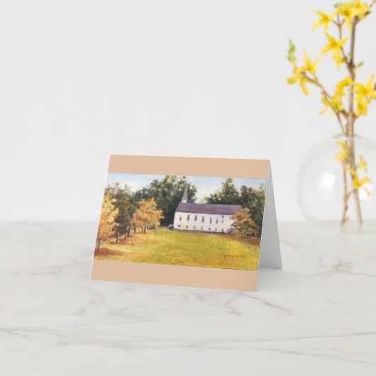 Carte La chapelle blanche (Fleur jaune)