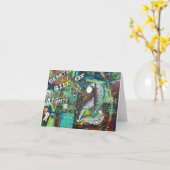 Carte La charte génétique des droits Peinture #2 Card (Fleur jaune)