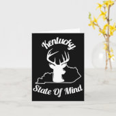 Carte La chasse au cerf du Kentucky (Fleur jaune)