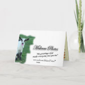 Carte La chèvre d'enfant obtiennent bien--customisez (Dos)