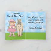 Carte La chouette et le cheval de grenouille (Intérieur)