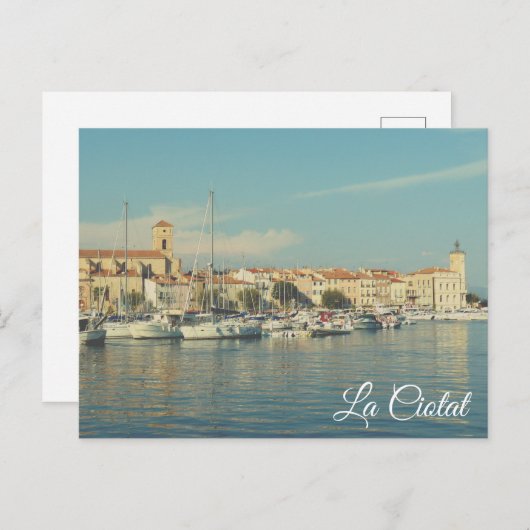 Carte La Ciotat (Devant / Derrière)
