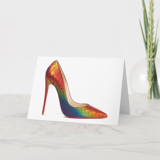 Carte La citation Louboutin chrétien de Cendrillon (Devant)