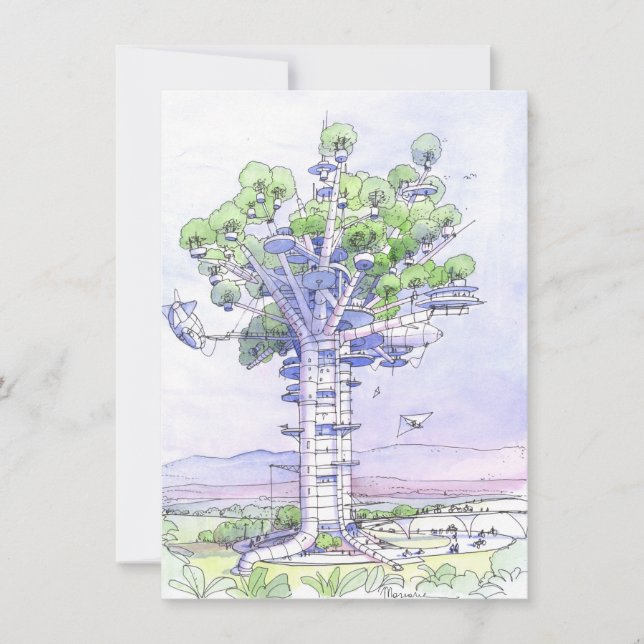 Carte La Citta' Albero (Devant)