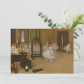 Carte La Classe Danse | Edgar Degas (Debout devant)
