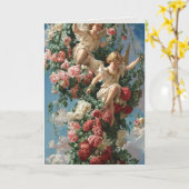 Carte La Collection Ange par ArtDesignsByBlake.com (Fleur jaune)