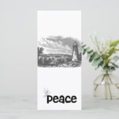 Carte La colombe de la paix (Debout devant)