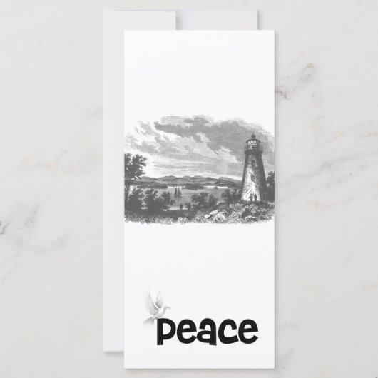 Carte La colombe de la paix (Devant)