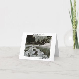 Carte la comète bascule 74, montagnes de Smokey, NC, Ca