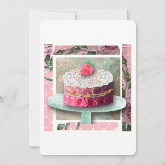 Carte La Confiserie Rose (Devant)