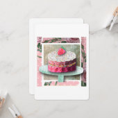 Carte La Confiserie Rose (Devant/Arrière en situation)