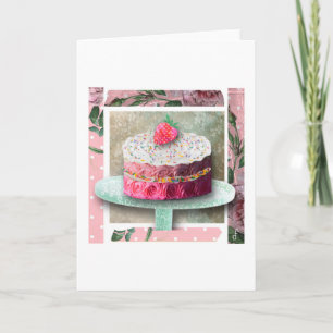 Carte La confiserie Strawberry Rose