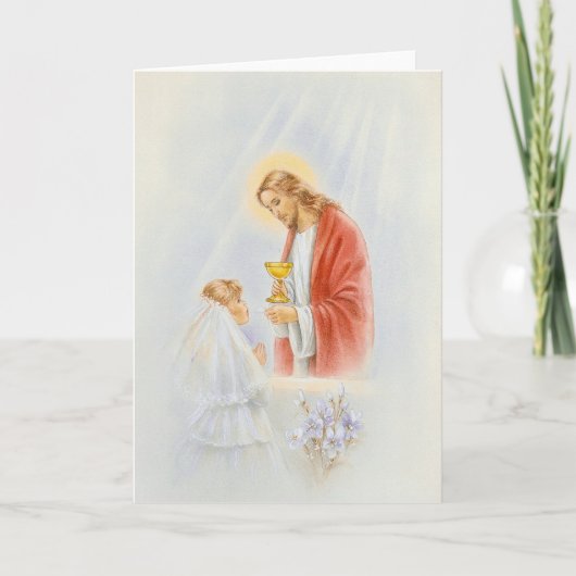 Carte La Congratulation de First communion (Devant)