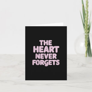 Carte La conscience de Heimer Le coeur n'oublie jamais