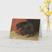 Carte La Conscience Fait Des Poules De Nous Tous (Fleur jaune)