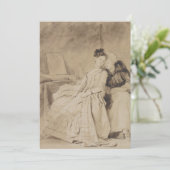 Carte La conversation de Fragonard (Debout devant)