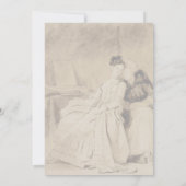 Carte La conversation de Fragonard (Dos)