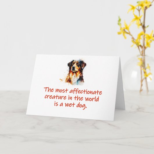 Carte La créature la plus affectueuse (Fleur jaune)