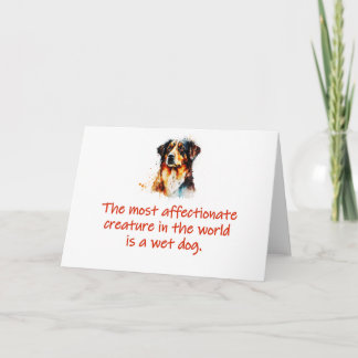 Carte La créature la plus affectueuse