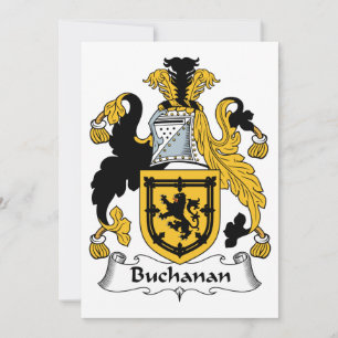 Carte La crête de la famille Buchanan